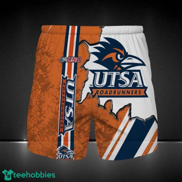Utsa Roadrunners Logo Printing 3D Shorts Men Gift Sport Fans Gift Product Photo 1