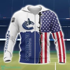 Vancouver Canucks 3D All Over Printed T-Shirt Sweatshirt Hoodie Product Photo 2