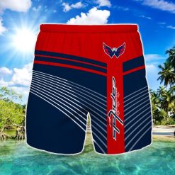 Washington Capitals Beach Short For Fans Summer Gift Product Photo 1
