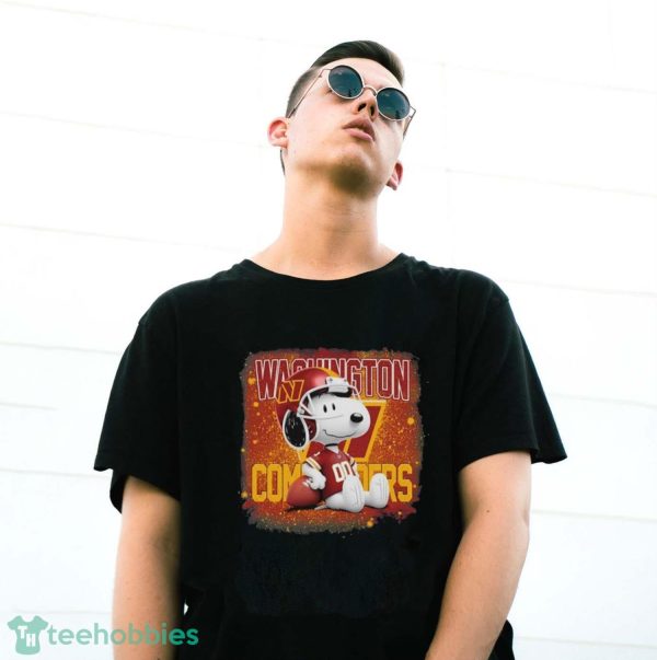 Washington Commanders Mix Snoopy T-Shirt - G500 Gildan T-Shirt