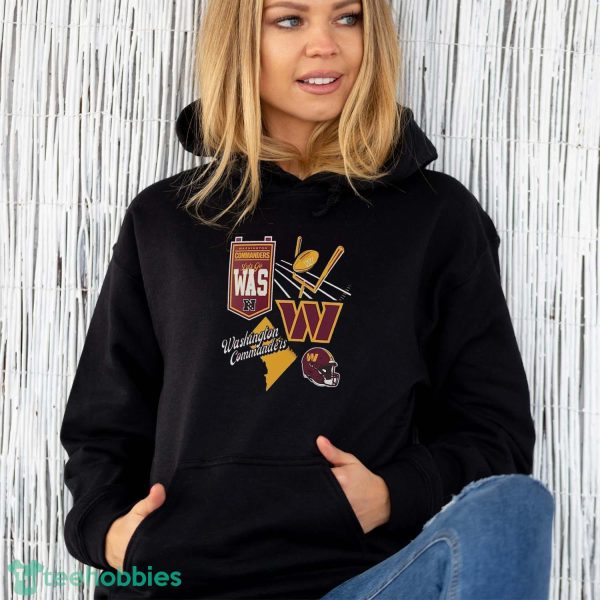 Washington Commanders Split Zone Shirt - Unisex Hoodie