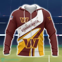 Washington Football Team 3D All Over Printed T Shirt Sweatshirt Hoodie image Washington Football Team 3D All Over Printed T-Shirt Sweatshirt Hoodie Product Photo 2