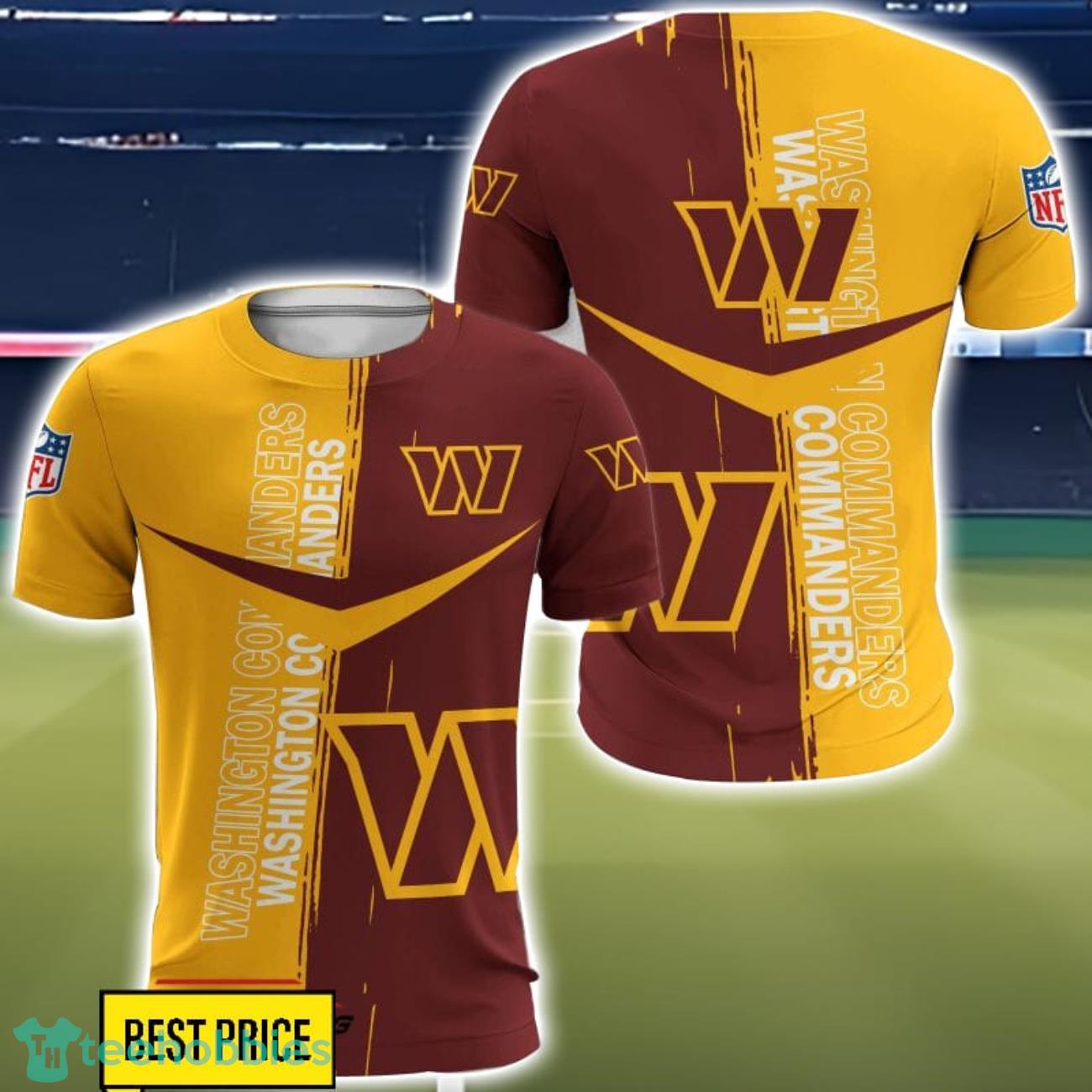 Washington Football Team 3D Printing T-Shirt Hoodie Sweatshirt For Fans Washington Football Team 3D Printing T-Shirt Hoodie Sweatshirt For Fans Product Photo 5