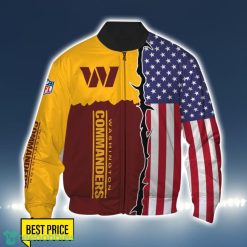 Washington Football Team US Flag 3D All Over Printed T shirt Hoodie Sweatshirt image Washington Football Team US Flag 3D All Over Printed T-shirt Hoodie Sweatshirt Product Photo 4