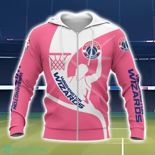 Washington Wizards 3D Printing T-Shirt Hoodie Sweatshirt For Fans Product Photo 2