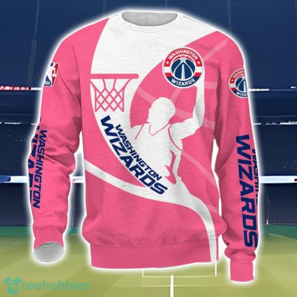 Washington Wizards 3D Printing T-Shirt Hoodie Sweatshirt For Fans Product Photo 3