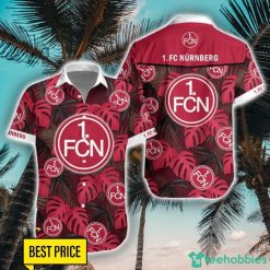 1. FC Nurnberg Leaf Tropical Pattern Hawaiian Shirt For Men Women Product Photo 1