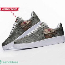 Arizona Cardinals Custom Name Air Force Shoes Sport Running Sneakers Product Photo 2