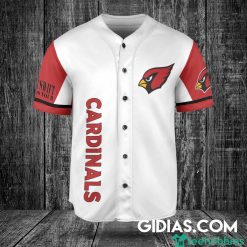 Arizona Cardinals Taylor Swift Baseball Jersey White Number #89 image Arizona Cardinals Taylor Swift Baseball Jersey White Number #89 Product Photo 3