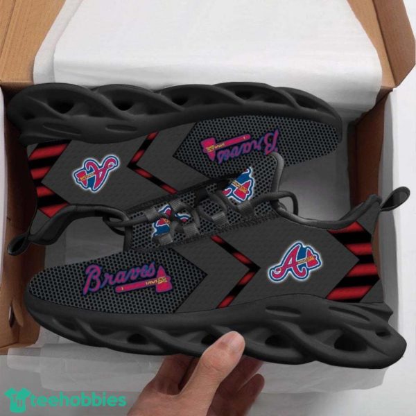 Atlanta Braves Team Sneakers Limited Max Soul Shoes Running Gift Shoes Product Photo 1