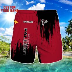 Atlanta Falcons 3D Shorts All printing Beach Shorts Custom Name For Fans Product Photo 1