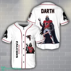 Atlanta Falcons Darth Vader 3D Baseball Jersey Shirt Product Photo 1