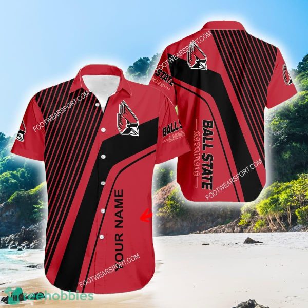 Ball State Cardinals Pocket 3D Hawaiian Shirt For Men And Women Custom Name - Ball State Cardinals Pocket 3D Hawaiian Shirt For Men And Women Custom Name