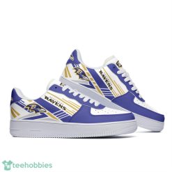 Baltimore Ravens Air Force 1 Shoes Sport Sneakers Team Shoes Product Photo 2