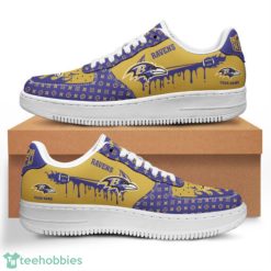 Baltimore Ravens Air Force Shoes Sport Men Women Sneakers Product Photo 1