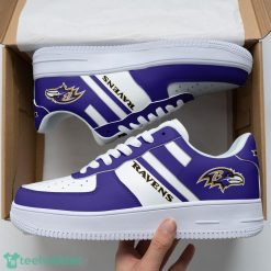 Baltimore Ravens Sneakers Air Force Shoes Sport Fans Trending Shoes Product Photo 2