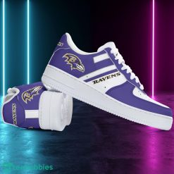 Baltimore Ravens Sneakers Air Force Shoes Sport Fans Trending Shoes Product Photo 3