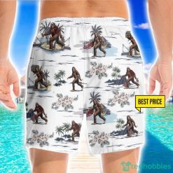 Bigfoots Are Ready For Summer Funny Style 3D Beach Shorts For Men Gift Summer Gift Product Photo 2