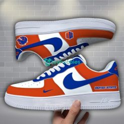 Boise State Broncos Mix Corlor Air Force Shoes Treding Gift For Men Women Sneakers Product Photo 1