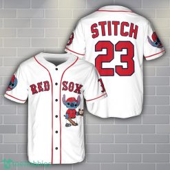 Boston Red Sox Lilo And Stitch Baseball Jersey Shirt Custom Name Number Team Gift Product Photo 1