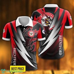 Brentford FC 3D Polo Shirt Golf Lover Gift For Men Product Photo 1