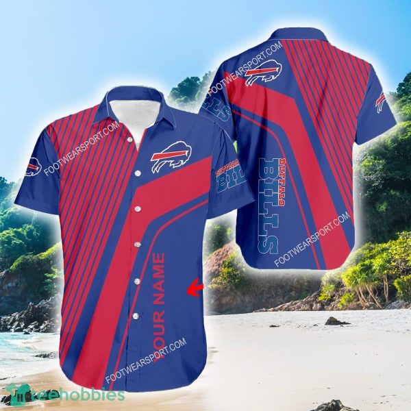 Buffalo Bills Luxury New Aloha Hawaiian Shirt For Summer Custom Name - Buffalo Bills Luxury New Aloha Hawaiian Shirt For Summer Custom Name