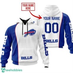Buffalo Bills Personalized Name Number 3D Hoodie Team Gift image Buffalo Bills Personalized Name Number 3D Hoodie Team Gift Product Photo 2