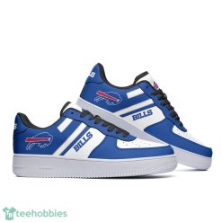 Buffalo Bills Shoes Air Force 1 Shoes White Blue Mix Color Shoes Product Photo 4