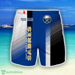 Buffalo Sabres Beach Shorts For Sport Fans Team Summer Gift Custom Name Product Photo 1