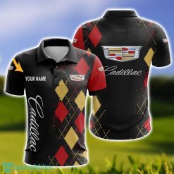 Cadillac Caro And Logo 3D Polo Shirt For Men Limited Custom Name Product Photo 1