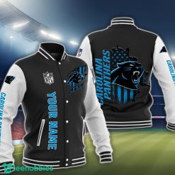 Carolina Panthers 3D Baseball Jacket Trending Sport Gift For Fans Product Photo 1