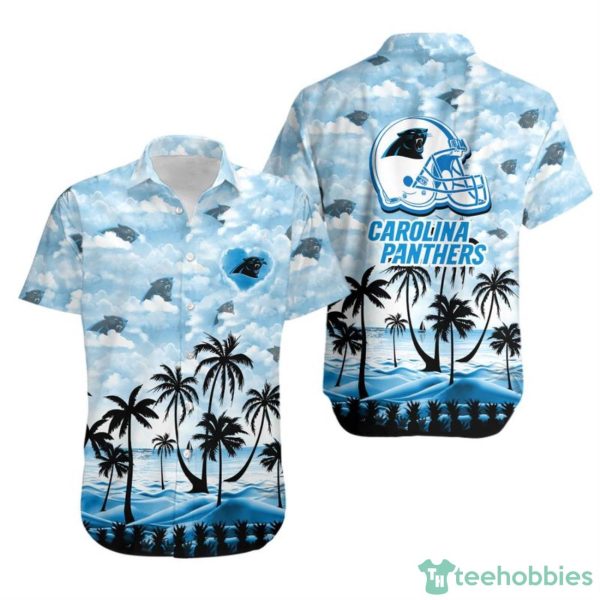 Carolina Panthers Coconut Palms Limited Edition Hawaii Shirt Summer Beach Shirt Product Photo 1