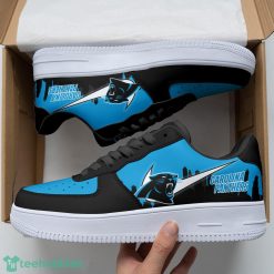 Carolina Panthers Logo Team Air Force Shoes Sport Fans Sneakers Product Photo 2