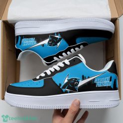 Carolina Panthers Logo Team Air Force Shoes Sport Fans Sneakers Product Photo 4