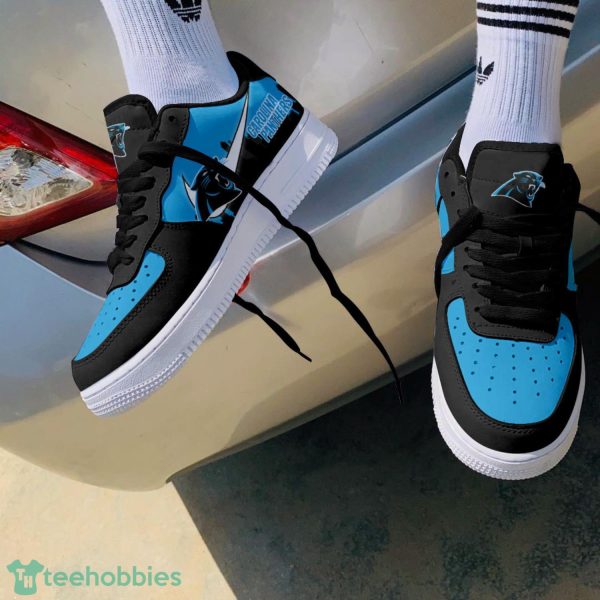 Carolina Panthers Logo Team Air Force Shoes Sport Fans Sneakers Product Photo 1