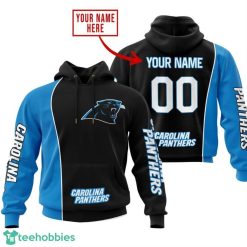 Carolina Panthers Personalized Name Number 3D Hoodie Team Gift Product Photo 2