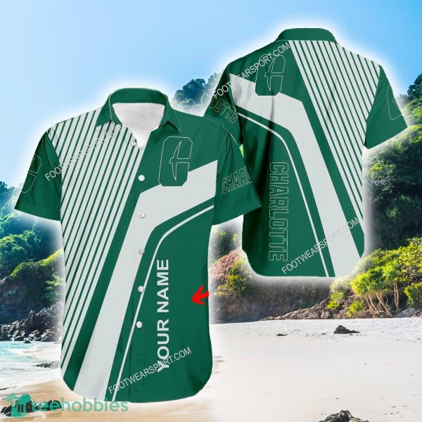 Charlotte 49ers New New AOP Hawaiian Shirt For Summer Custom Name - Charlotte 49ers New New AOP Hawaiian Shirt For Summer Custom Name