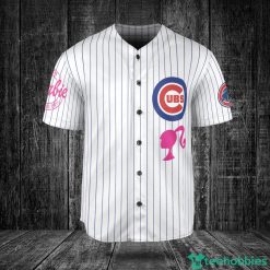 Chicago Cubs Barbie Baseball Jersey White Product Photo 2
