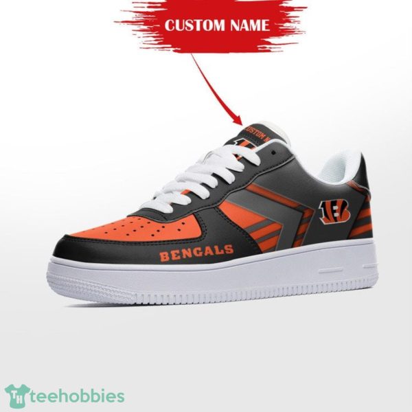 Cincinnati Bengals Custom Name Air Force Shoes Sport Running Sneakers Product Photo 3