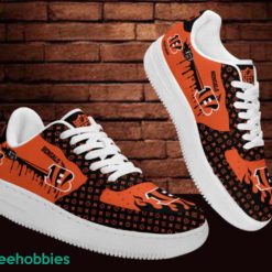 Cincinnati Bengals Sneakers Air Force Shoes Sport Fans Trending Shoes Product Photo 4