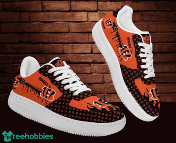 Cincinnati Bengals Sneakers Air Force Shoes Sport Fans Trending Shoes Product Photo 4