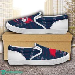 Cleveland Guardians Logo Team Slip On Shoes Trending Goft For Fans Product Photo 2
