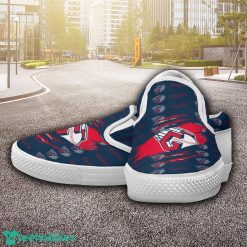 Cleveland Guardians Logo Team Slip On Shoes Trending Goft For Fans Product Photo 1