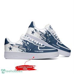 Custom Name Dallas Cowboys Personalized Air Force 1 Shoes Sport Sneakers Team Shoes Product Photo 4