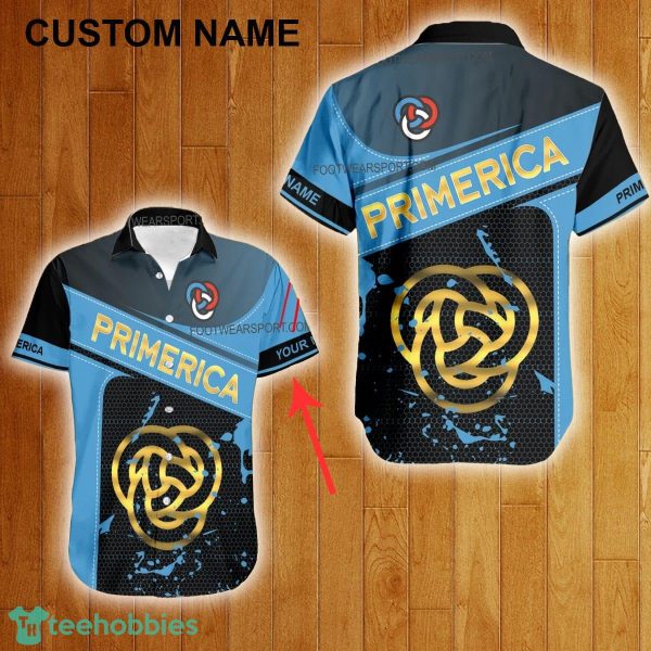 Custom Name Primerica Style Gold Hawaiian Shirt For Men Women Beach - Custom Name Primerica Style Gold Hawaiian Shirt For Men Women Beach