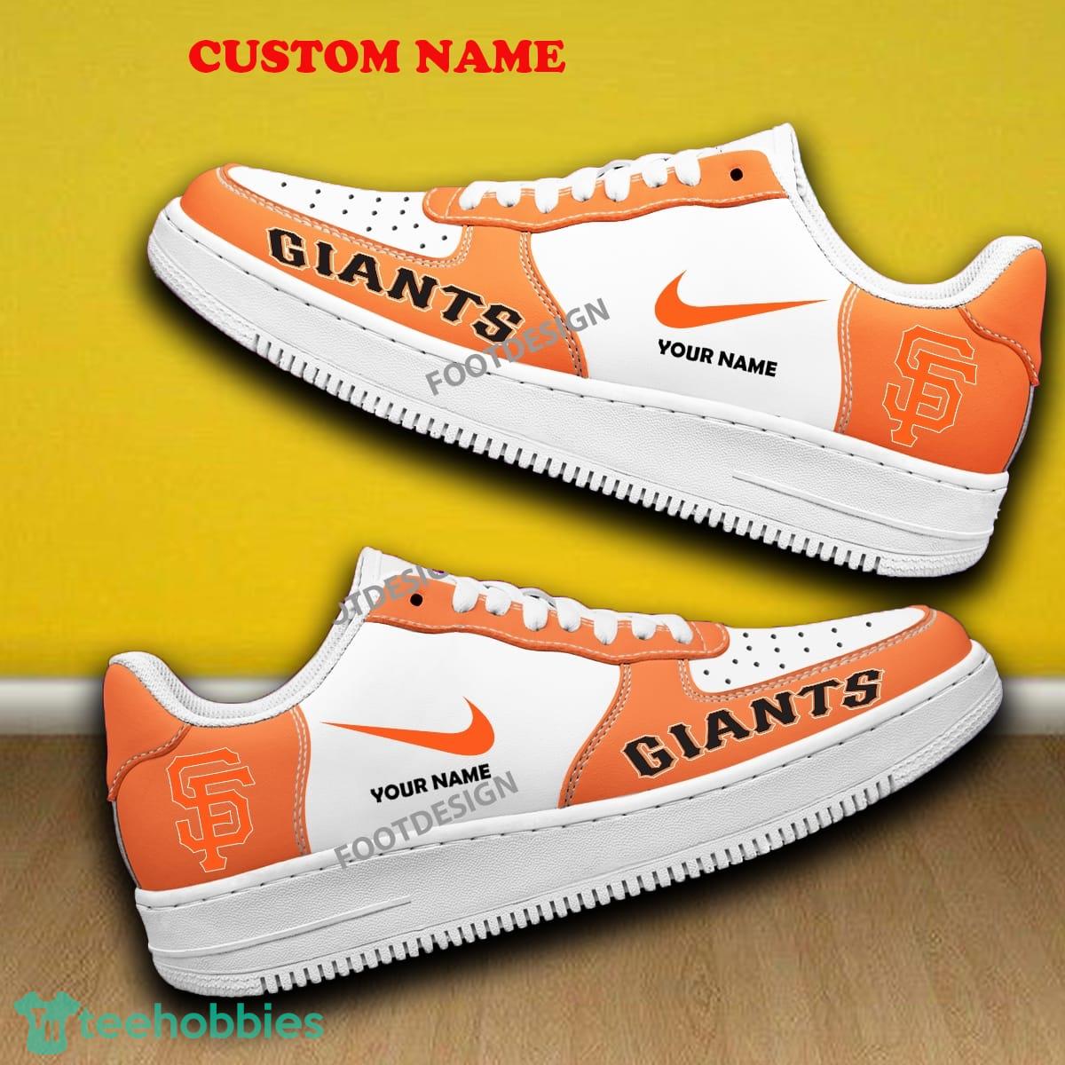 Custom Name San Francisco Giants Air Force 1 Sneaker All Over Print Gift - Custom Name San Francisco Giants Air Force 1 Sneaker All Over Print Gift