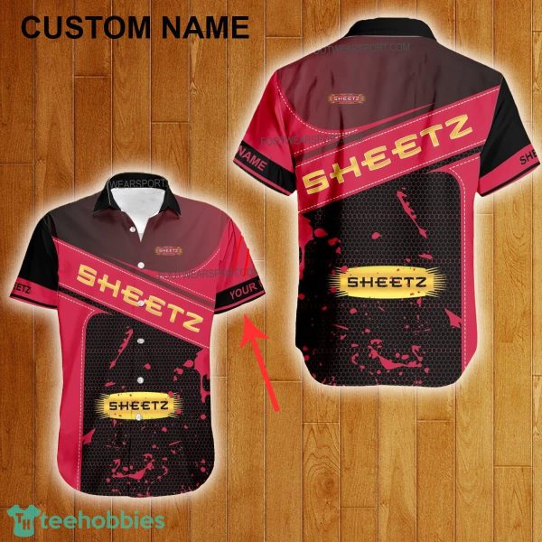 Custom Name Sheetz Style Gold Hawaiian Shirt For Men Women Beach - Custom Name Sheetz Style Gold Hawaiian Shirt For Men Women Beach