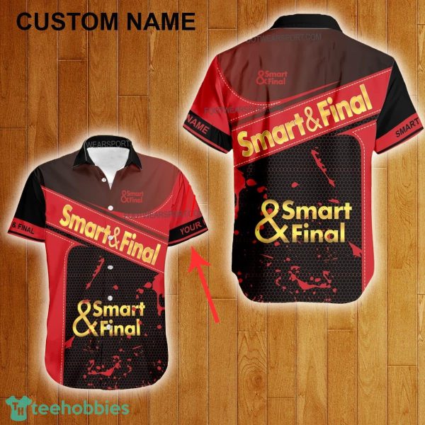 Custom Name Smart & Final Style Gold Hawaiian Shirt For Men Women Beach - Custom Name Smart & Final Style Gold Hawaiian Shirt For Men Women Beach