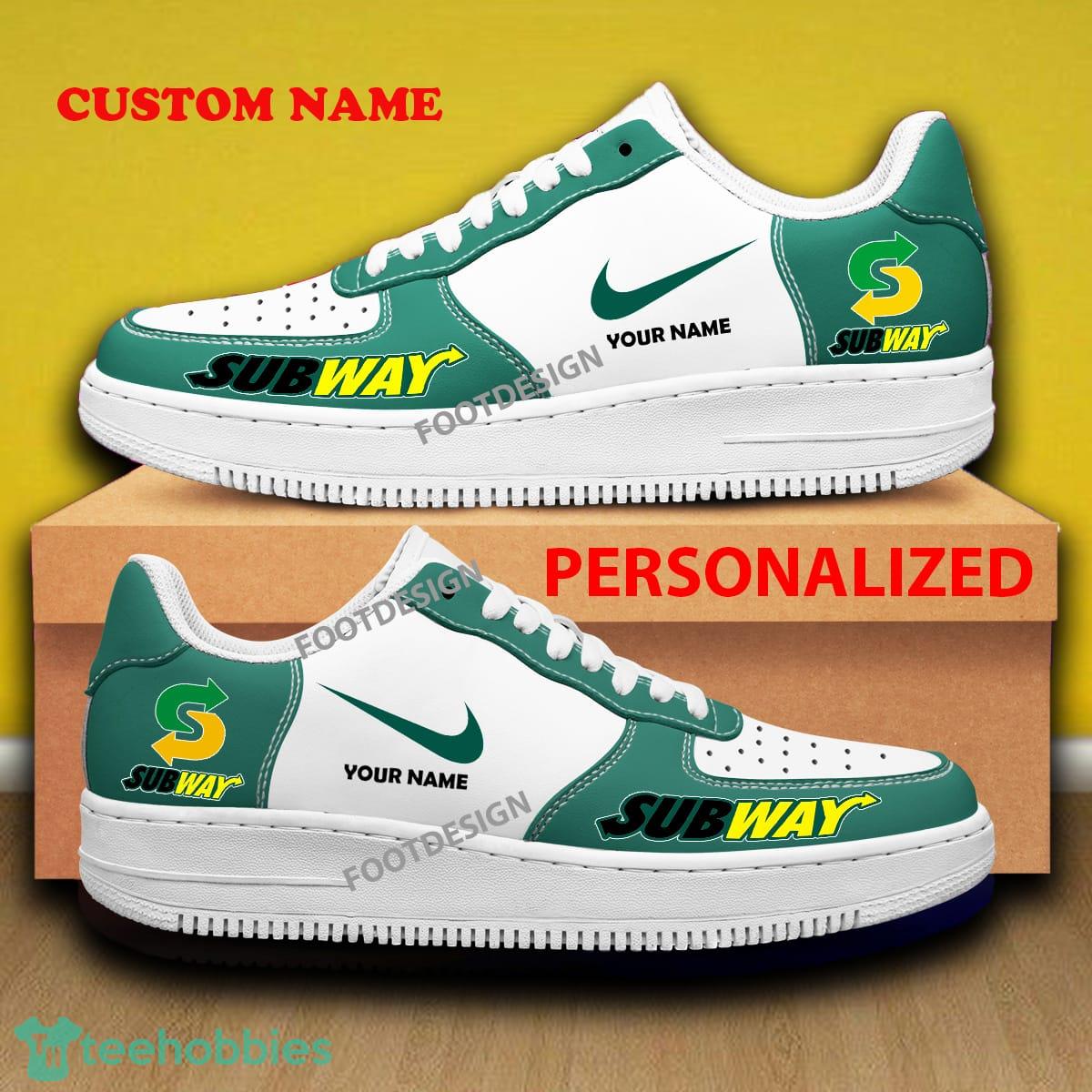 Custom Name Subway Air Force 1 Sneakers Brand All Over Print Gift - Custom Name Subway Air Force 1 Sneakers Brand All Over Print Gift