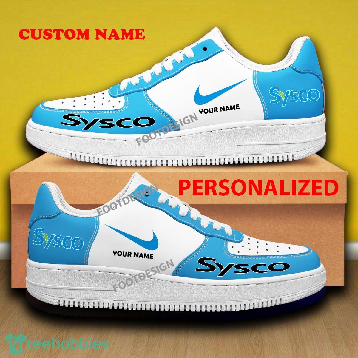 Custom Name Sysco Air Force 1 Sneakers Brand All Over Print Gift - Custom Name Sysco Air Force 1 Sneakers Brand All Over Print Gift